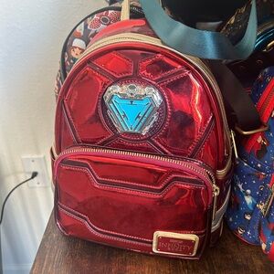 Marvel Infinity Red Backpack with Emblem